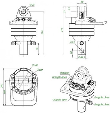 ROTATOR  FORMIKO FHR 3.000L